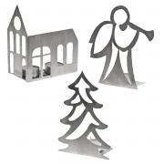 Portalumino di metallo 'Giochi d'ombre', 1 pezzo 