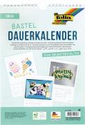 Bastel-Dauerkalender, weiß (DIN A4) 