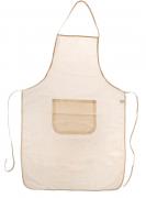 Schürze Baumwolle, natur groß (60 x 90 cm) 