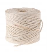 Jutegaren (3,5 mm) 55-60 m/200 g, licht gebleekt 