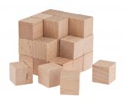 SOMA houten blokjes (15 x 15 x 15 mm) 27-delig 