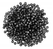 Perles rondes - Alphabet, En plastiqu..., 